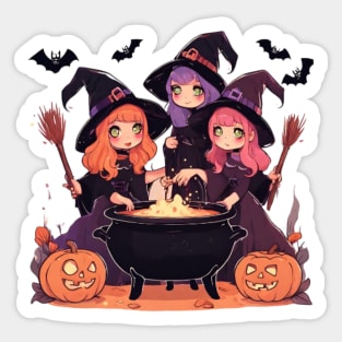 Witches Three Sticker